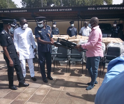 Fuzak Company Limited donates furniture to N/R Police Command