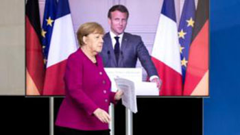 Macron, Merkel float ‘ambitious’ EU virus fund