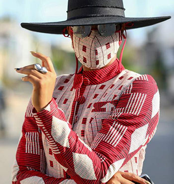 Face-mask fashion makes fighting virus ‘more fun’