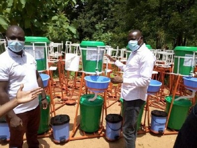 World Vision Ghana donates handwashing facilities to West Gonja Municipal Assembly