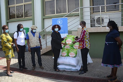 WFP donates food to GHS towards COVID-19 combat