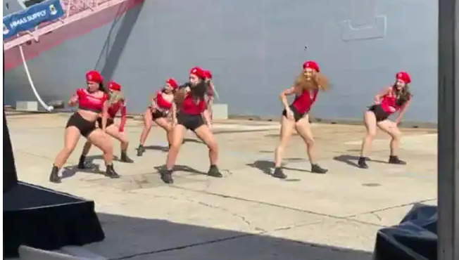 Controversy over video of dancers twerking at Australian military event