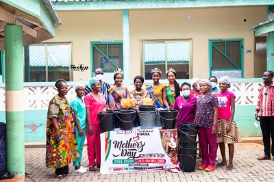 Mothers’ Day: Miss Tourism Ghana, Kpando MP support mothers and newborn babies