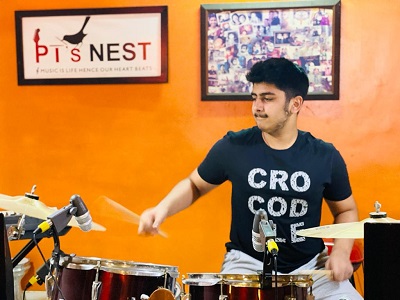 Teenage versatile drummer, Aayush makes Ghana proud