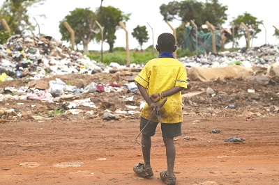 Scavenging for survival …children, adults invade Tamale landfill site