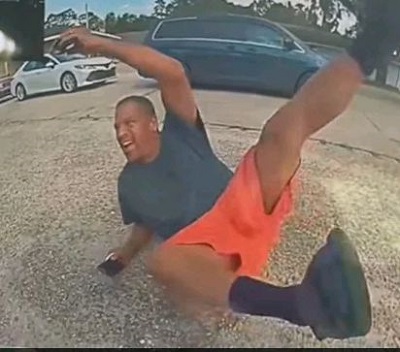 Man arrested after camera catches him faking accident