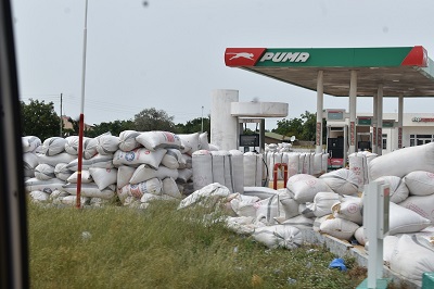 Rice farmers take over abandoned fuel stations at Navorongo