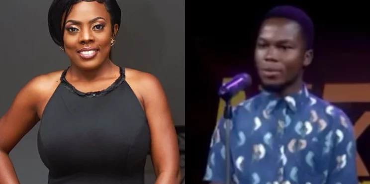Nana Aba Anamoah exposes and disgraces Twitter troll at Next TV Star audition