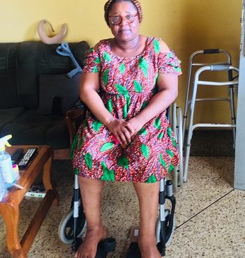 Polio confines female teacher to wheelchair …she needs urgent help to undergo surgery