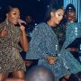 • Mona4Reall rocking the stage together with Efya