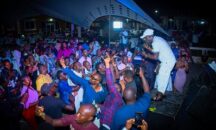 Amakye Dede thrills fans at his birthday party