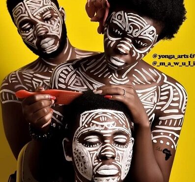 Oscar Awuku’s body painting woos the world