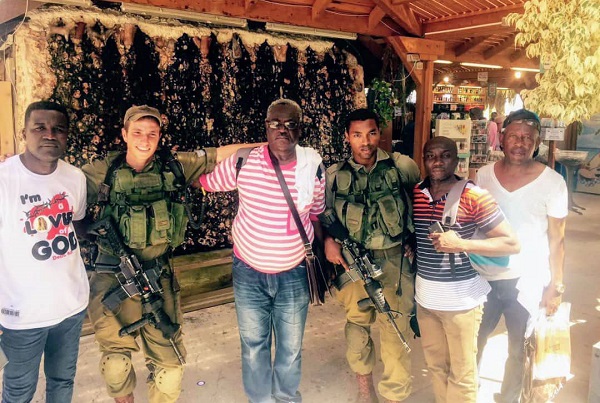 • The picture I took with the Isreaeli soldiers