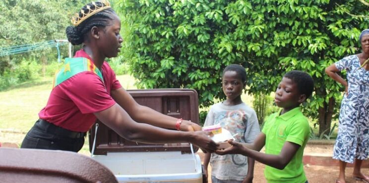 Miss Tourism Ghana celebrates Mother’s Day with orphans and new mothers