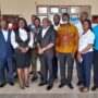 Dr. Henry Kwabena Kokofu (fifth from right) with some members of IFMA-Ghana Chapter