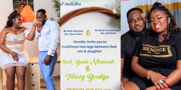 Tracey Boakye Shares Photos Of Fiancé & Bridal Shower