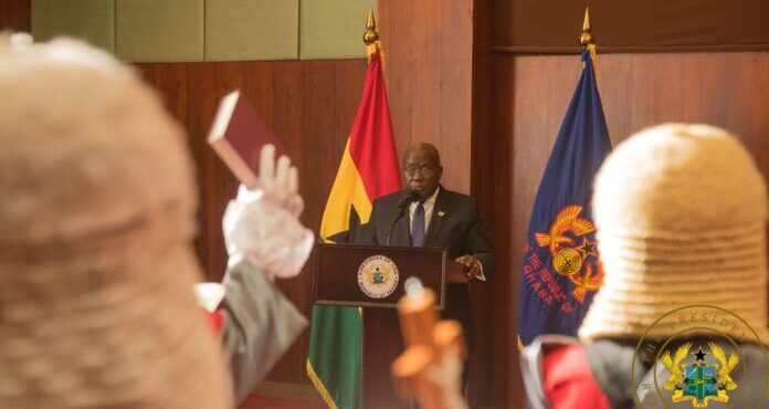 60 district courts, 60 judges’ bungalows, 3 new high courts ready in Oct. – Akufo-Addo