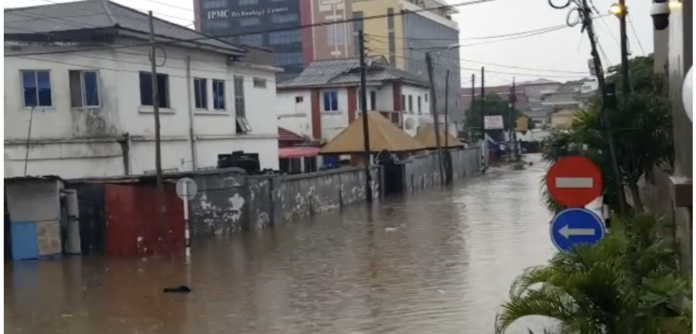 Video: Parts of Accra flooded after Tuesday morning downpour