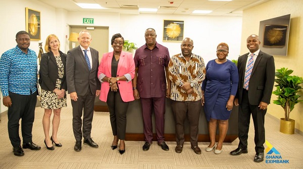 Ghana Exim Bank CEO hosts US Embassy team