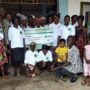 • Morning Glory Foundation beneficiaries in a group photograph