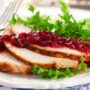 • Turkey with cranberry sauce