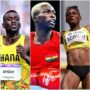 From left: Wahid, Amoah, Commey, Deborah and Mensah won medals at the Birmingham Games