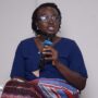 Mrs Petra Aba Asamoah speaking at the event