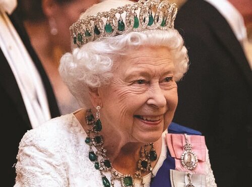 Fare thee well! Queen Elizabeth II of Great Britain