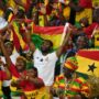 Ghanaian fans revelled in their team's entertaining 3-2 victory over South Korea on Monday