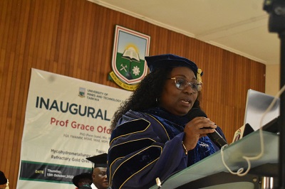 First female professor of UMAT delivers inaugural lecture