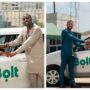 Winners receive their cars from Bolt Country Manager
