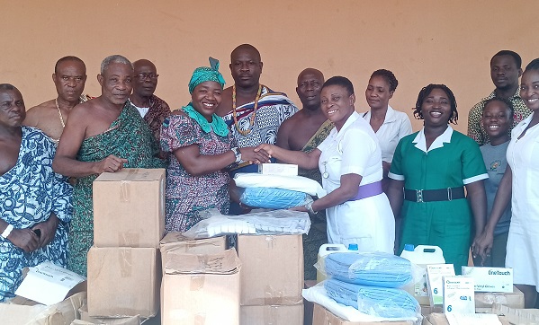 Great Ningo Paramount Queen donates PPE to CHPS compounds