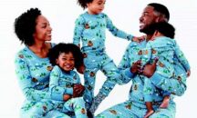 Pyjamas photo shoot in vogue this Christmas