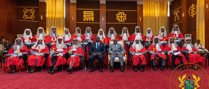 President Akufo-Addo inducts 21 Justices of the High Court