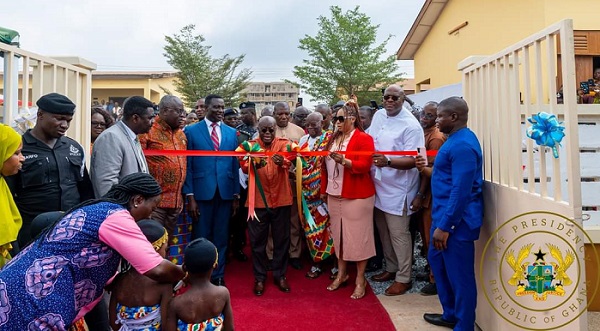 President Akufo-Addo inaugurates and hands over Kwabenya Model Kingdergarten School 
