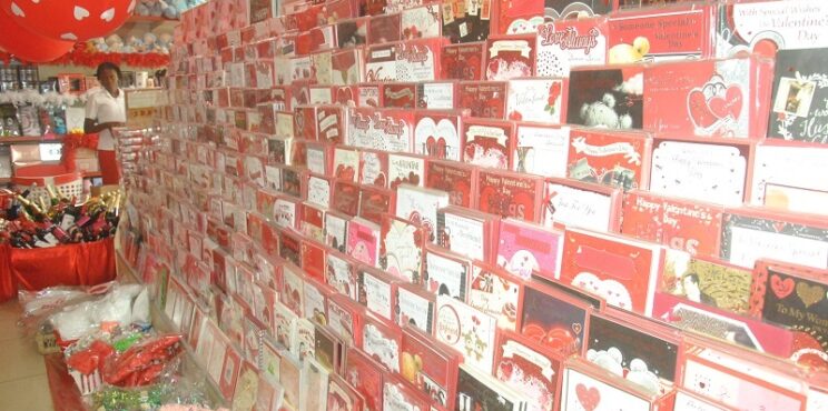 Warm up to Valentine …gift shops, streets turn red