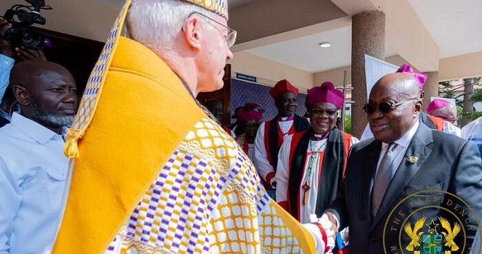 President Akufo-Addo welcomes the 105th Archbishop of Canterbury and Anglican Consultative Council to Ghana 