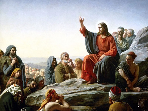 • Jesus speaking to the multitudes