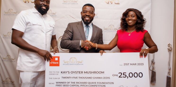 The Richard Quaye foundation honors its promise of free seed capital to 10 lucky entrepreneurs