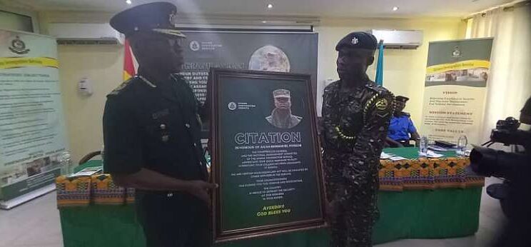 GIS promotes four immigration officers for bravery in Bawku rescue mission