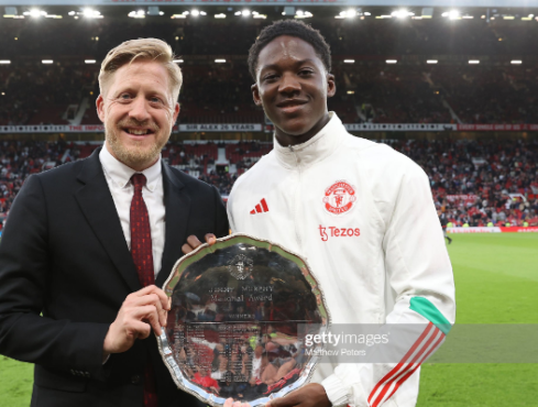 English-born Ghanaian Kobbie Mainoo named Manchester United Young Player of the Year