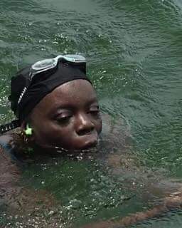Yvette Tetteh completes a historic 450km swimming journey across the Volta River