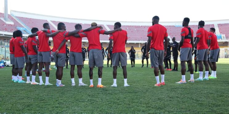 Black Stars to train behind closed doors today