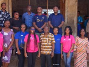 Gyabs Foundation reaches out to pupils at McCarthy Hill Basic School