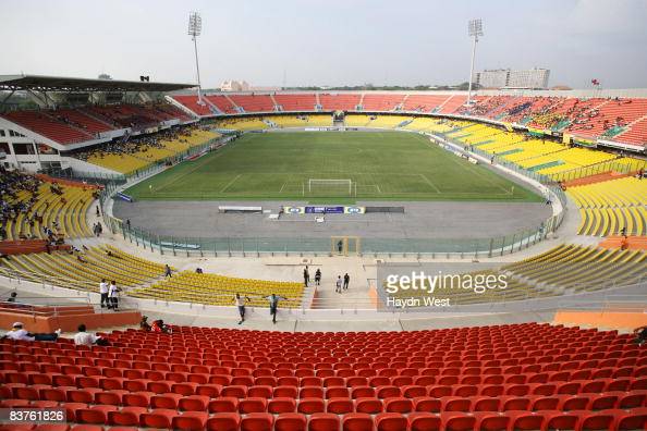 • The Accra Sports Stadium without the tracks