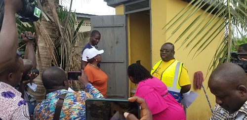 80,000 residents in Kumasi benefit from household toilets