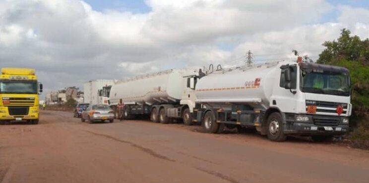 Contractors working on roads linking fuel depots nowhere to be found – Tanker drivers
