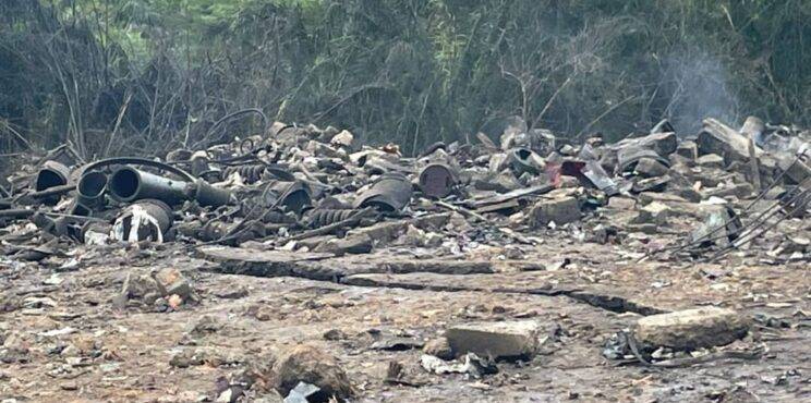 Anto-Aboso quarry site explosion: 4 dead bodies retrieved, many still missing