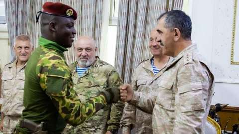 Burkina Faso and Russia discuss military ties