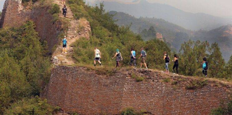 Two workers arrested for digging shortcut through Great Wall of China
